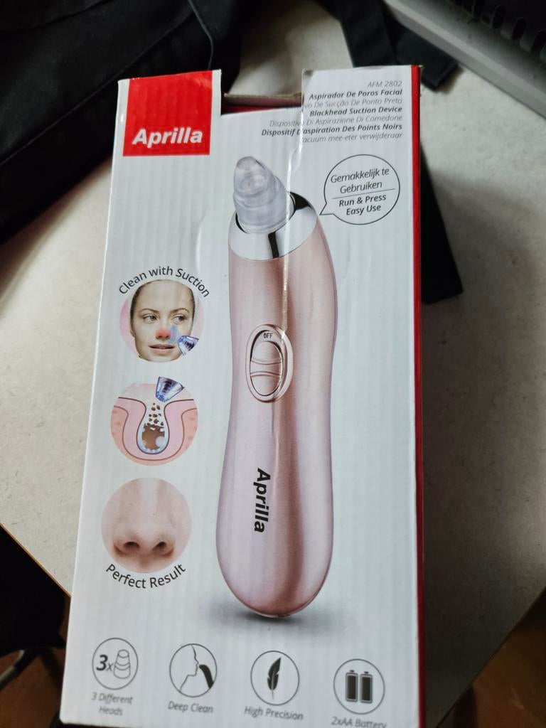 Aprilla Blackhead Suction Device - Poriënreiniger, Ophalen