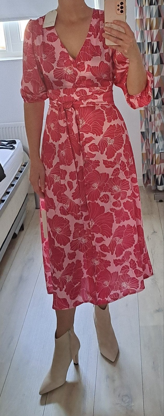 Mooie jurk van Polín et moi, Ophalen of Verzenden, Zo goed als nieuw, Roze, Maat 36 (S)