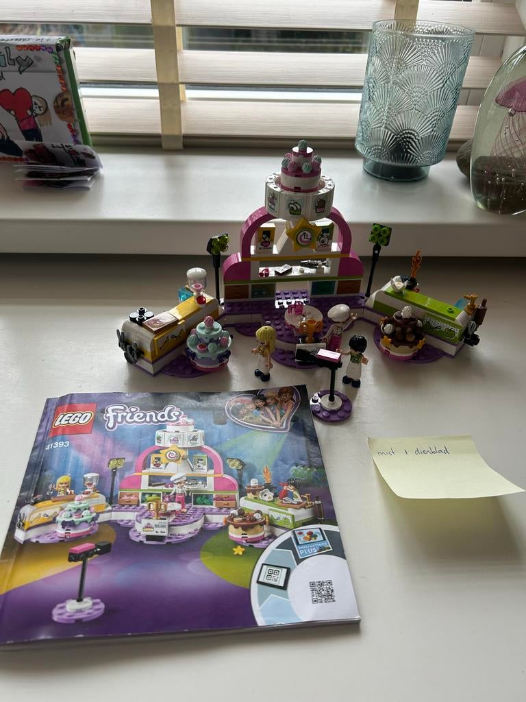 Lego Friends 41393 Bakwedstrijd, Kinderen en Baby's, Speelgoed | Duplo en Lego, Ophalen of Verzenden, Gebruikt, Complete set, Lego