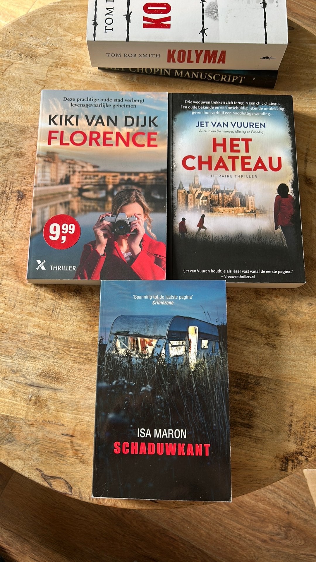 Thrillers Isa Maron, Jet van Vuuren en Kiki van Dijk, Boeken, Ophalen of Verzenden, Zo goed als nieuw
