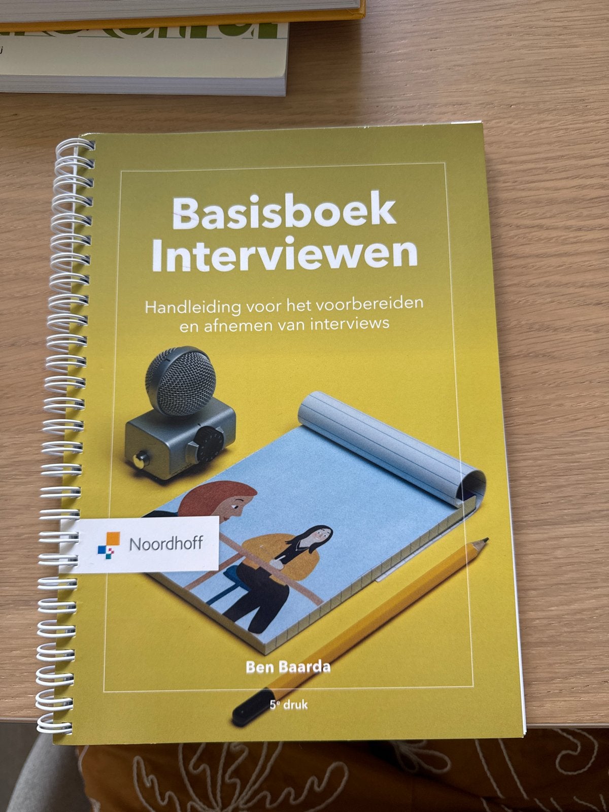 Basisboek Interviewen - Ben Baarda (5e druk), Ophalen of Verzenden, Gamma, Zo goed als nieuw, HBO