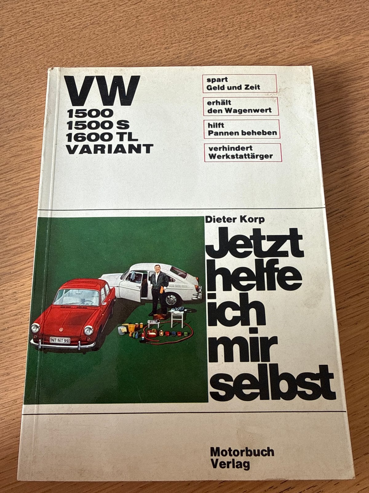 VW 1500 1500 S 1600 TL Variant Reparatieboek, Ophalen of Verzenden, Gelezen, Volkswagen