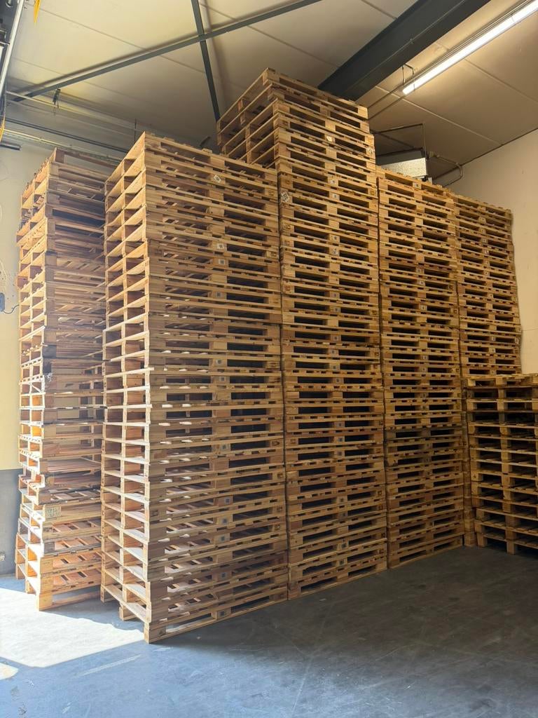 Blokpallets 120x100, Doos, 100 cm of meer, 60 cm of meer, Minder dan 35 cm