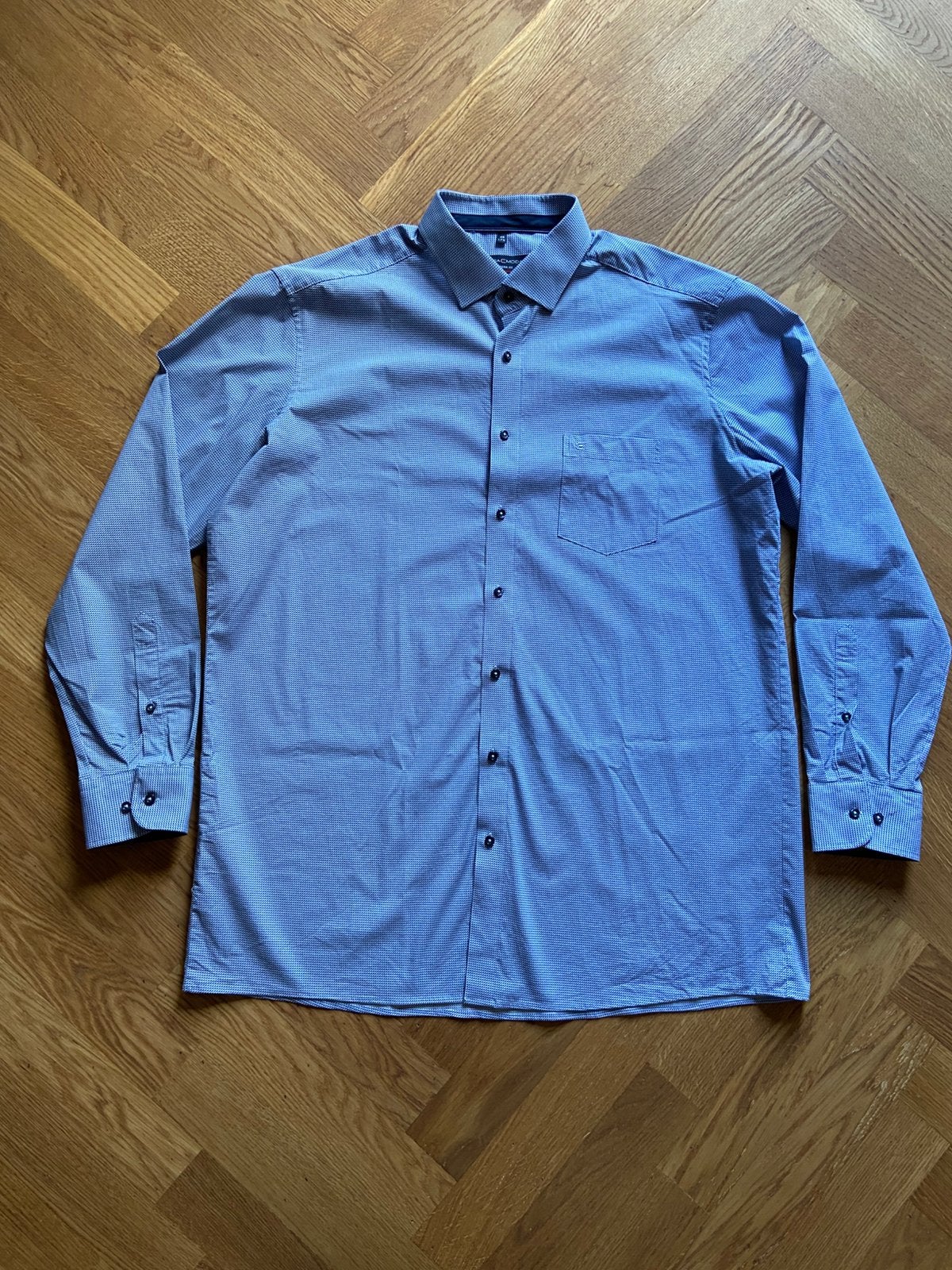 Nieuw lange mouwen overhemd van casa moda, Ophalen of Verzenden, Nieuw, Blauw, Overige halswijdtes