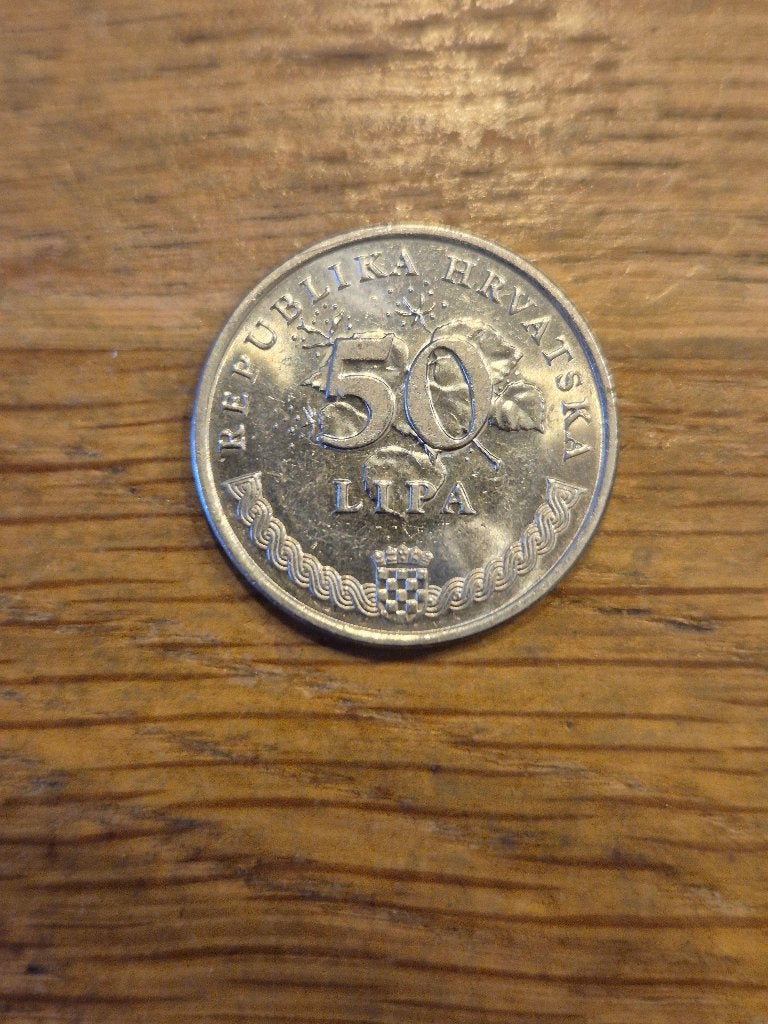 Kroatië - 50 Lipa 2003, Postzegels en Munten, Munten | Europa | Niet-Euromunten, Verzenden, Overige landen, Losse munt