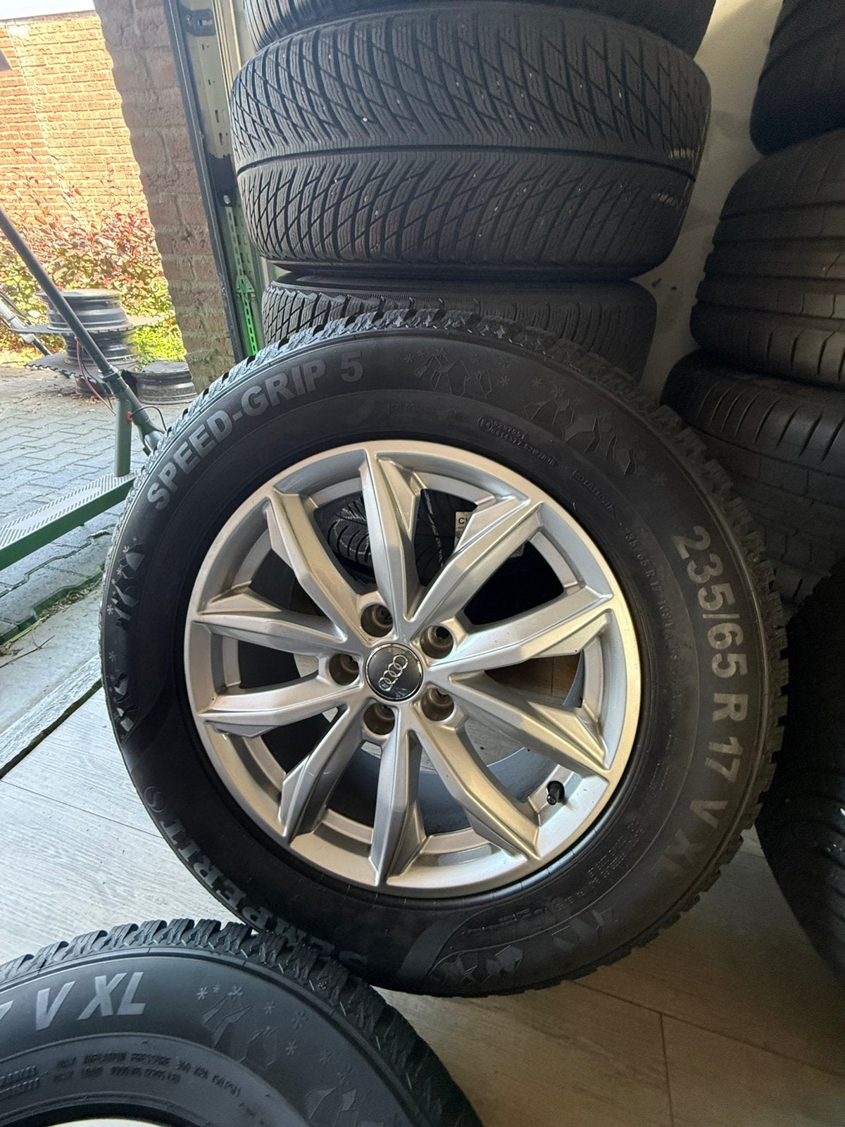 Audi Q5 orgineel/Winter/17inch/5x112/et34/zgan banden, 19 inch, Audi, ----, Banden en Velgen