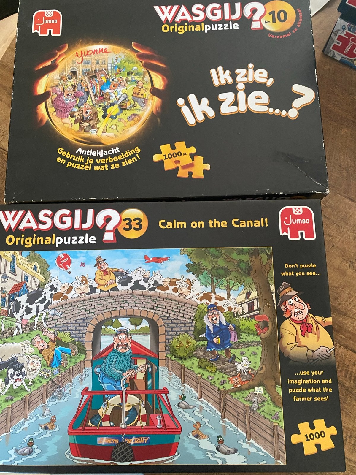 Wasgij Puzzels - Diverse Originele en Mystery Puzzels, Ophalen of Verzenden, 500 t/m 1500 stukjes, Gebruikt, Legpuzzel