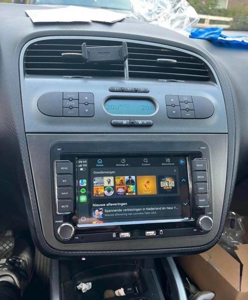 CarPlay / Android Autoradio Seat Altea / Leon vanaf 2004, Ophalen of Verzenden, Zo goed als nieuw