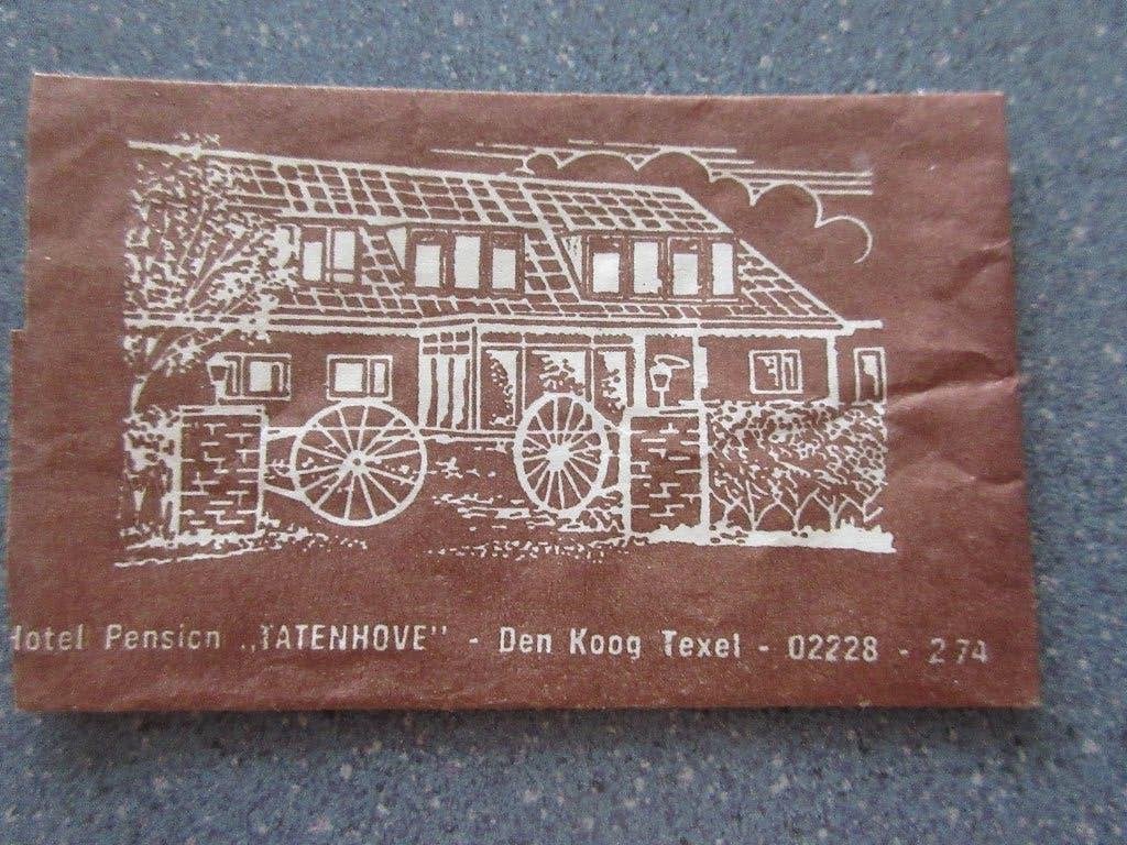 De Koog, hotel-pension Tatenhove, Verzenden, Nederland