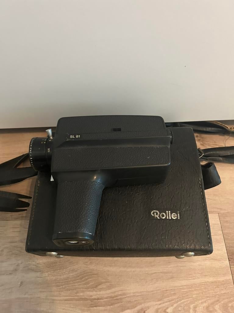 Rollei SL 81 Super 8 Movie Camera – Vintage met Koffer, Ophalen of Verzenden, 8mm