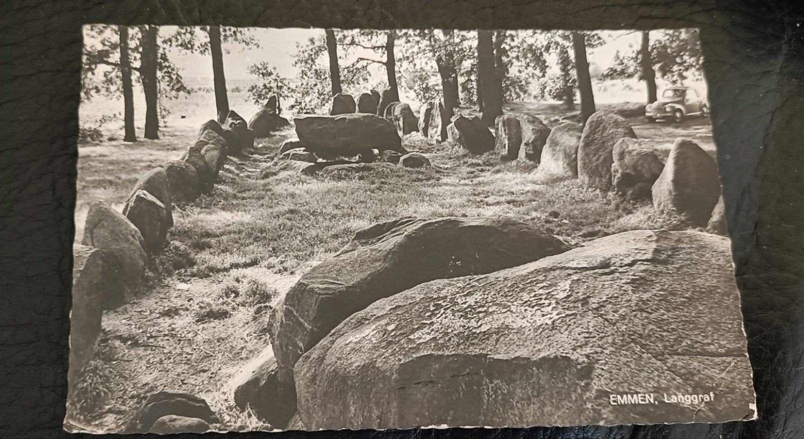 Emmen. Langgraf Hunebed /Hunnebed, Ophalen of Verzenden, 1960 tot 1980, Gelopen, Drenthe