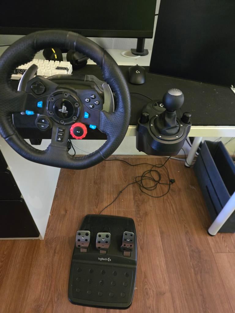 Logitech g29, Ophalen, Zo goed als nieuw, Stuur of Pedalen, PlayStation 3