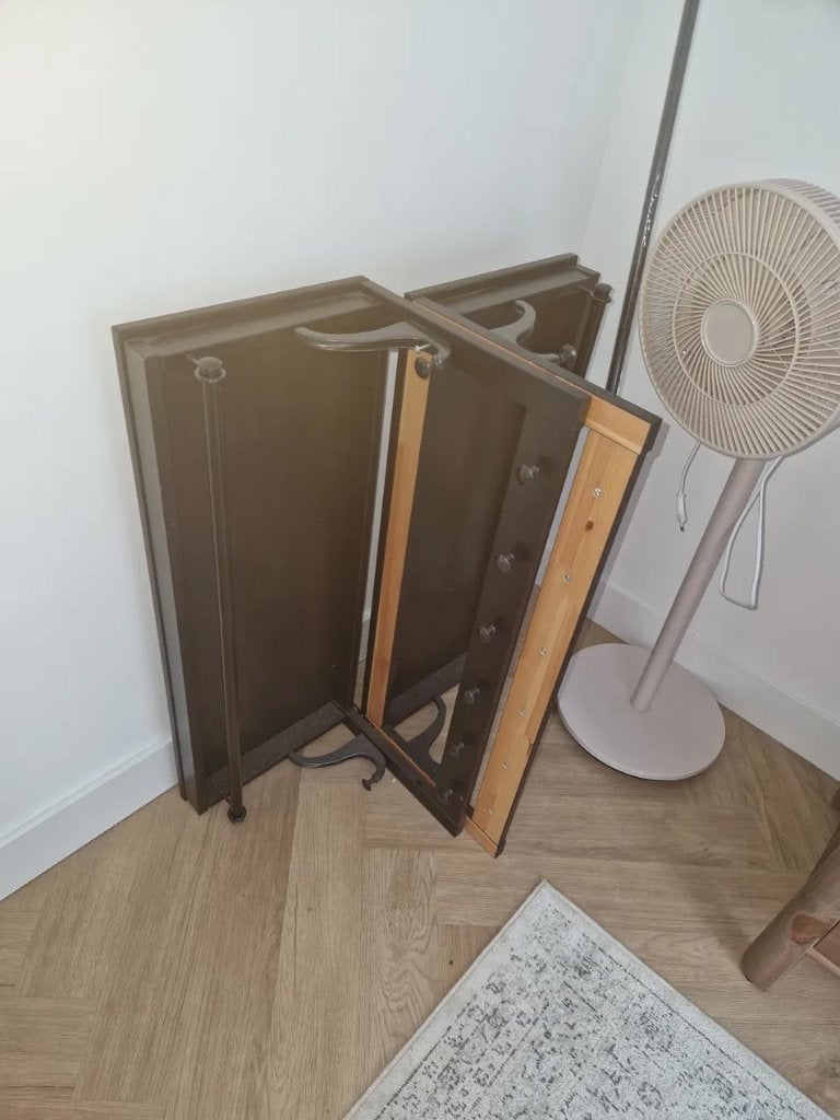 2x IKEA HEMNES hoededplank zwartbruin, los of samen, Ophalen, Zo goed als nieuw