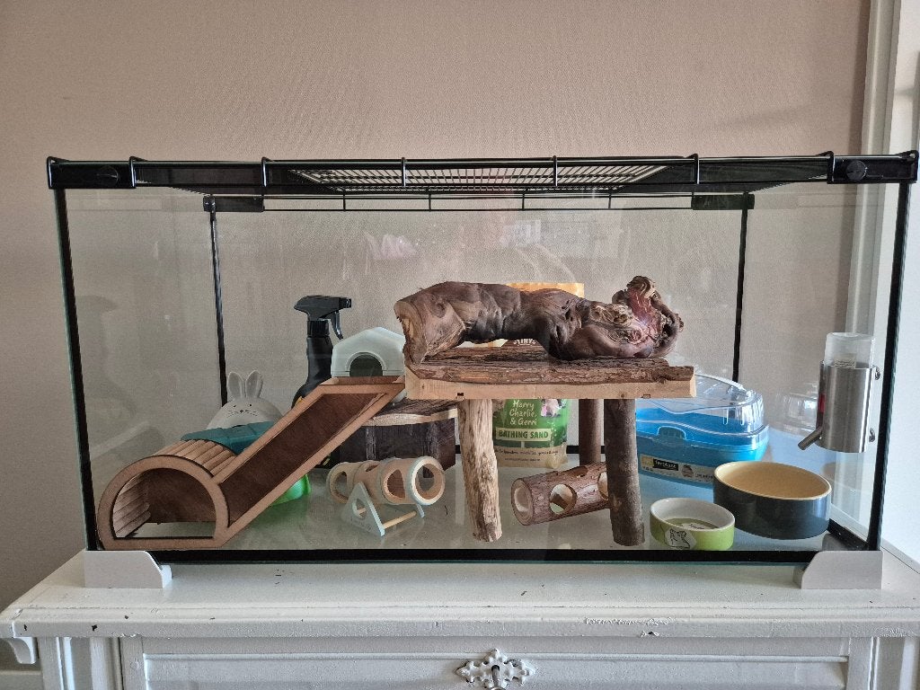 Knaagdierenkooi, Kooi, Zo goed als nieuw, 75 tot 110 cm, Ophalen