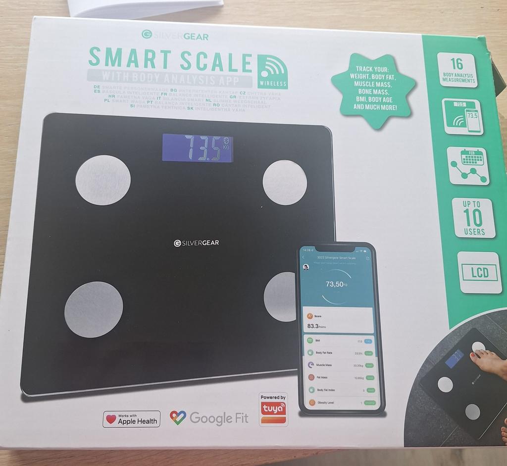 Te koop mooie weegschaal !, Witgoed en Apparatuur, Weegschalen, Ophalen, Zo goed als nieuw, Personenweegschaal, 100 kg of meer
