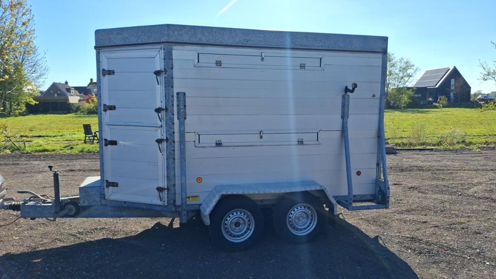 Tekoop aluminium Veetrailer dubbele Vloer, Ophalen of Verzenden, Nieuw
