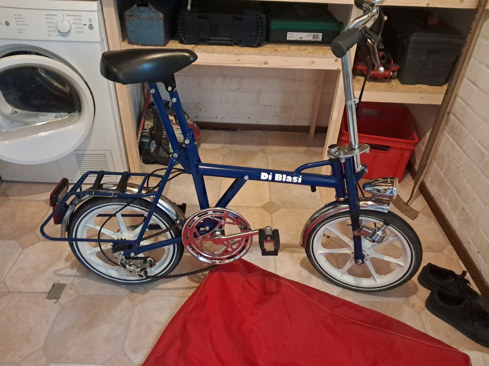Di blasi vouwfiets in uitmuntende originele staat, Overige merken, 16 tot 18 inch, Versnellingen, Ophalen of Verzenden