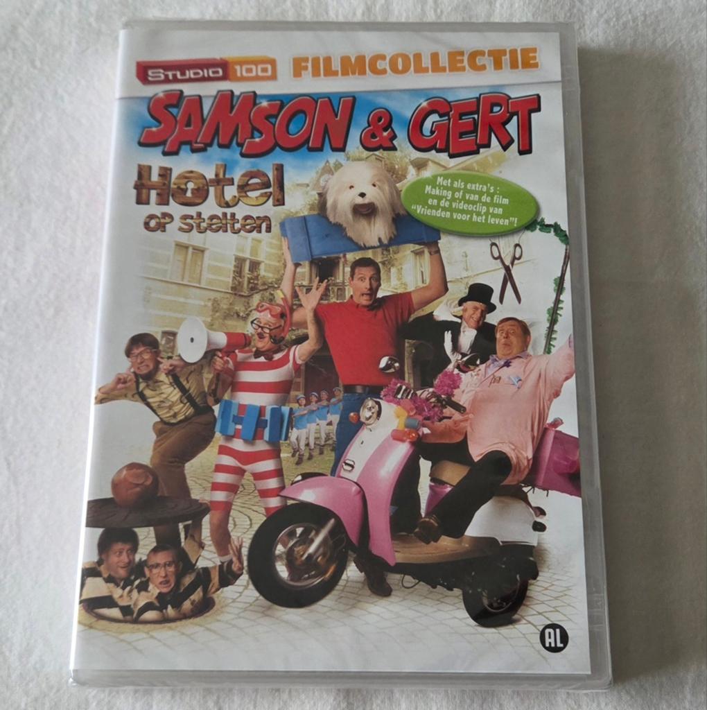 Samson & Gert Hotel Op Stelten Sealed Dvd NL/BE Kinderen, Alle leeftijden, Ophalen of Verzenden, Nieuw in verpakking