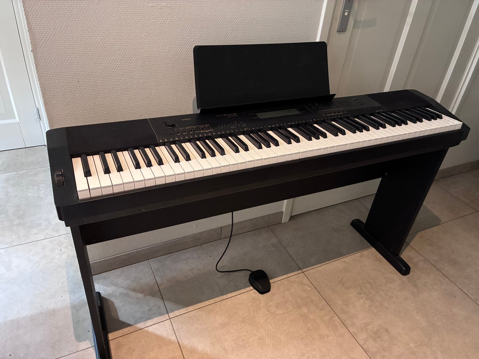 Digitale Piano Casio, Muziek en Instrumenten, Piano's, Ophalen, Gebruikt, Zwart, Digitaal