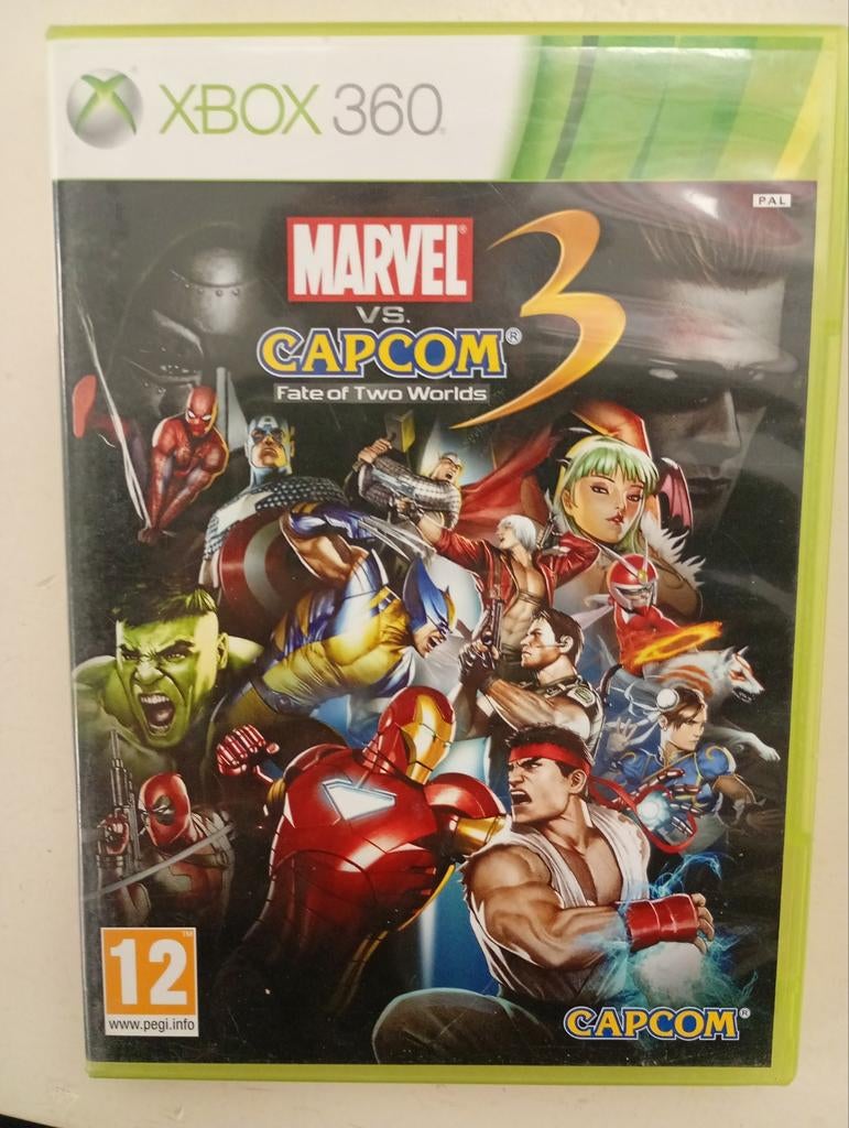 Marvel vs Capcom 3, Fate of Two Worlds, Vechten, 2 spelers, Ophalen of Verzenden, Zo goed als nieuw