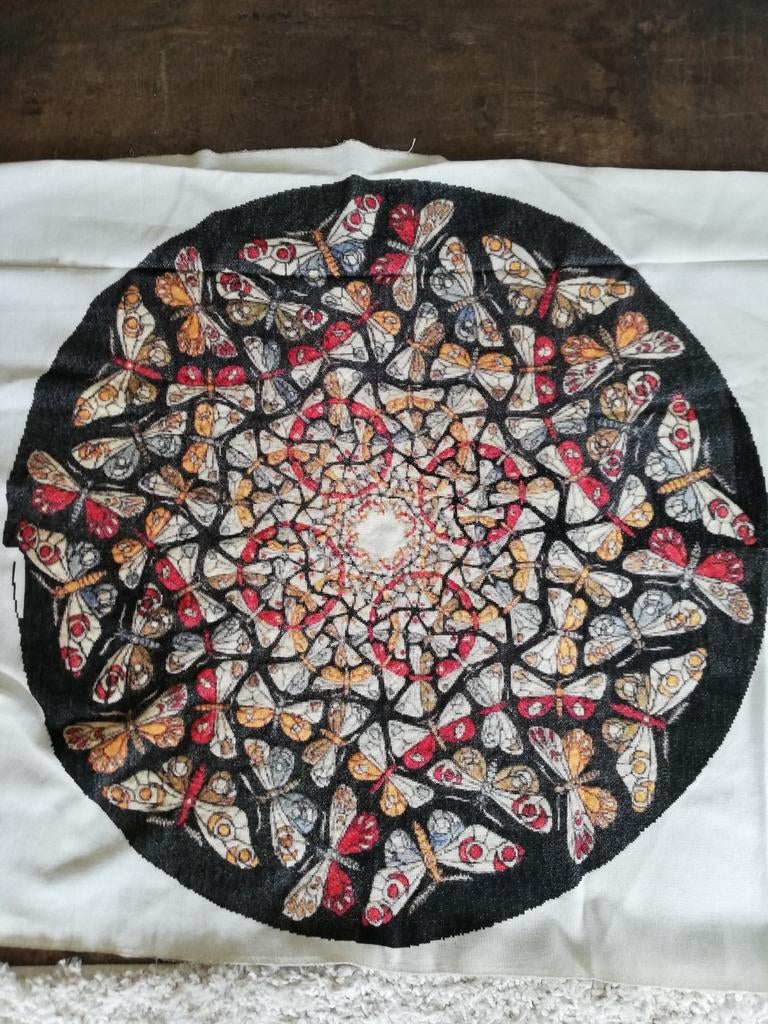 Gebruikt borduurpatroon: Heaven and Earth Designs Vlinders, Hobby en Vrije tijd, Ophalen of Verzenden, Gebruikt, Handborduren