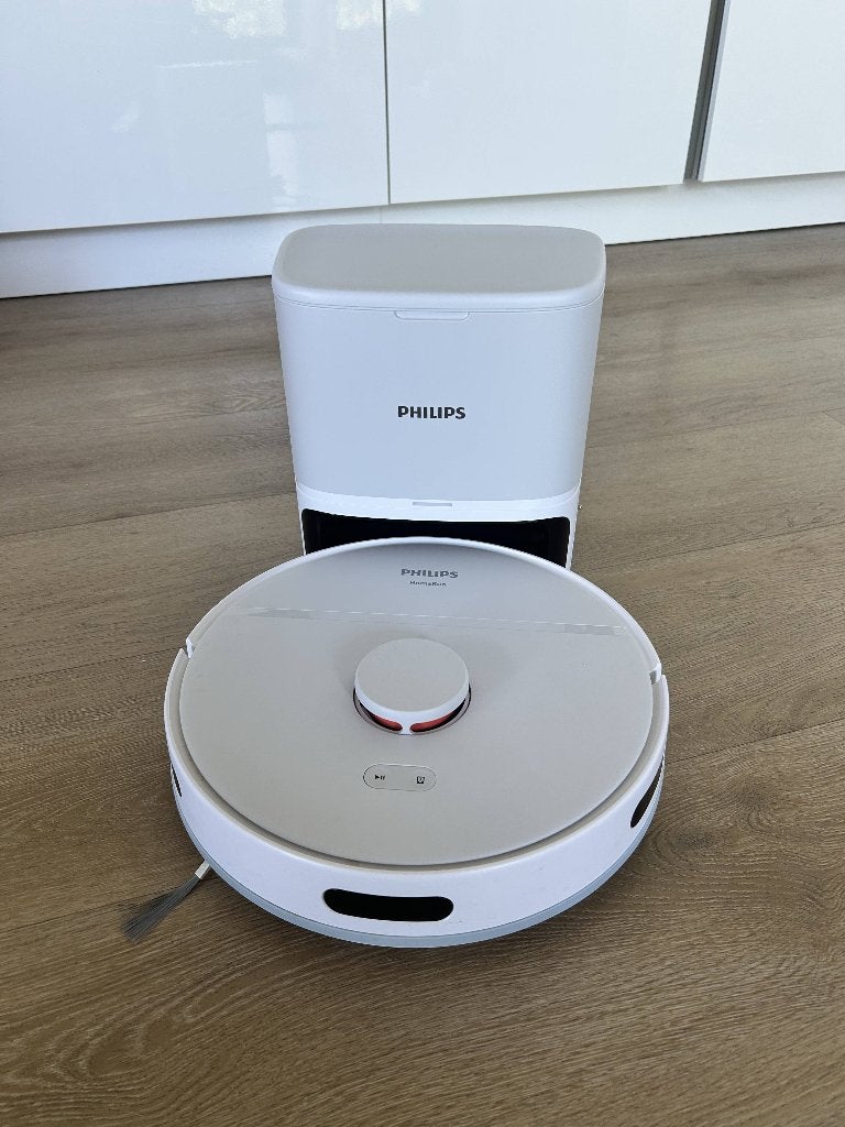 PHILIPS XU2100/20 - Robot vacuum/mop cleaner, Witgoed en Apparatuur, Stofzuigers, Stofzak, Ophalen of Verzenden, Zo goed als nieuw