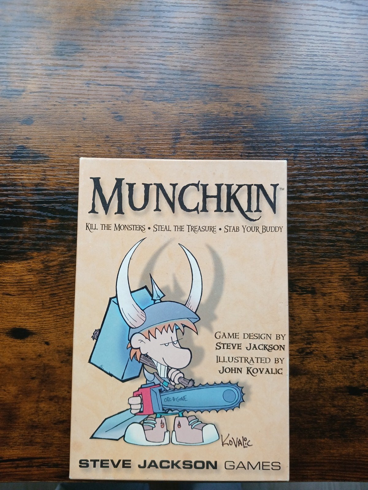 Munchkin kaartspel - Steve Jackson Games, Drie of vier spelers, Ophalen of Verzenden, Zo goed als nieuw, Steve Jackson Games
