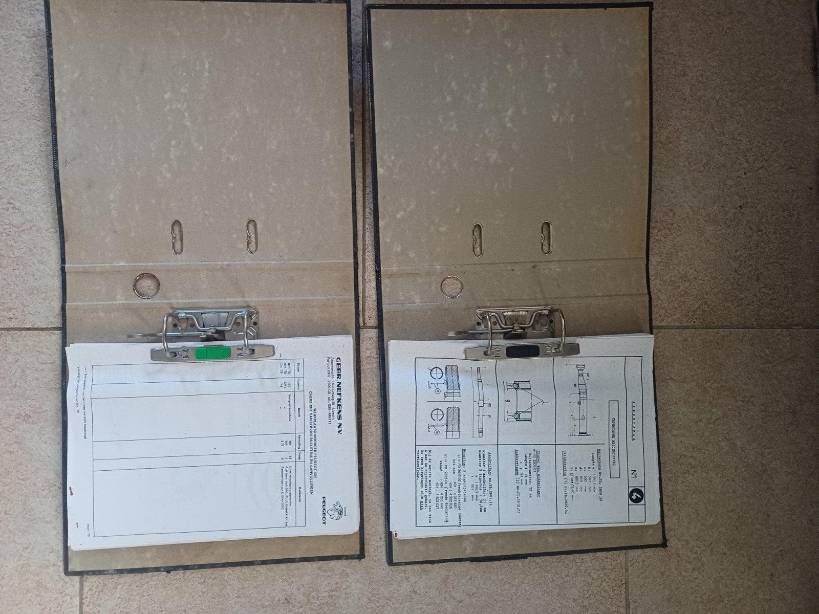 werkplaats handboek peugeot 404, Auto diversen, Ophalen of Verzenden