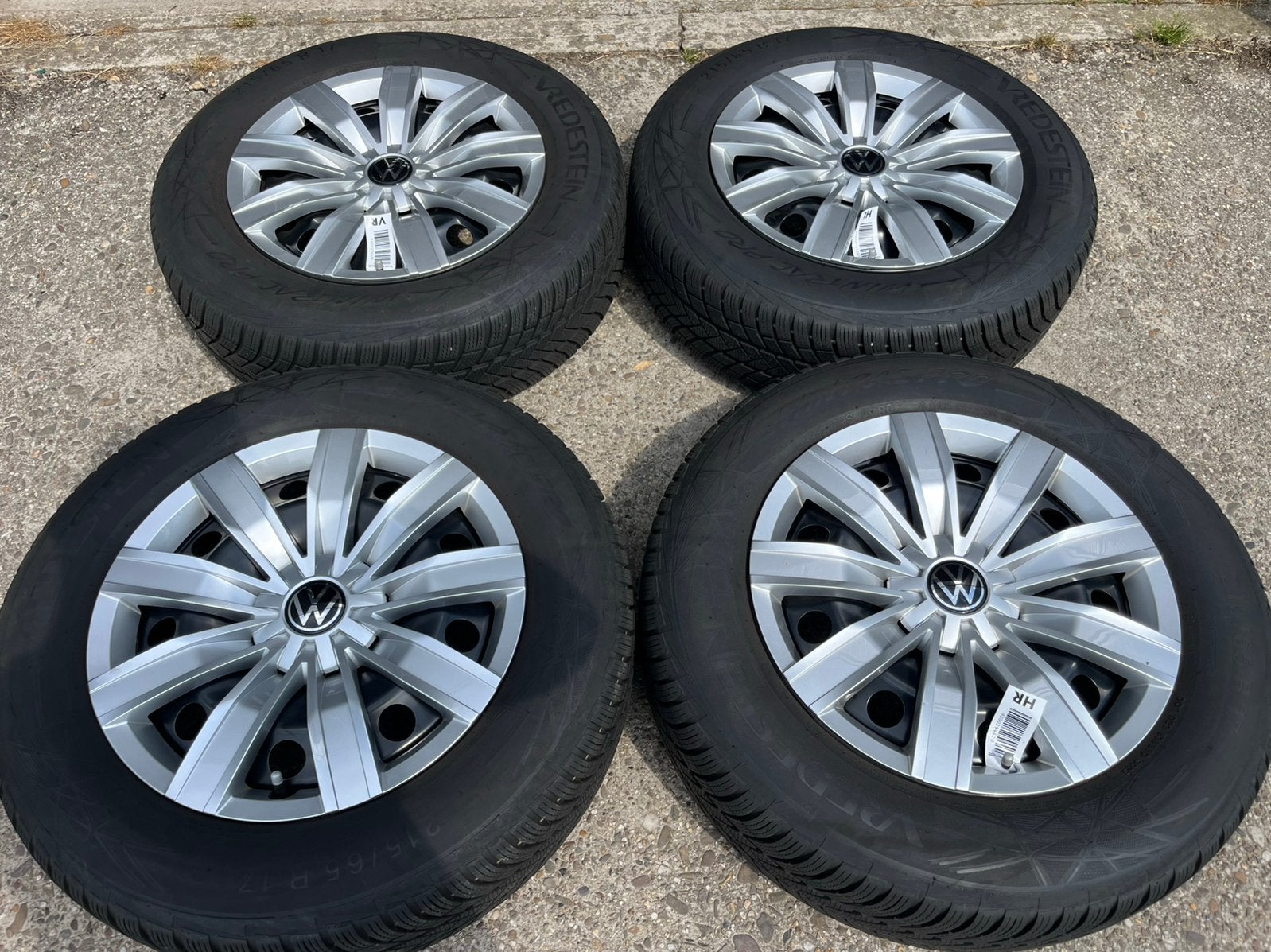17” originele VW Tiguan winter velgen ZGAN, Ophalen, VW, Banden en Velgen, 17 inch
