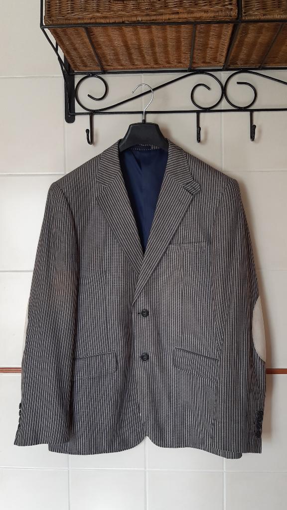 STANLEY & MORGAN zomers herencolbert maat 50., Kleding | Heren, Maat 48/50 (M), Ophalen of Verzenden, Grijs, Stanley & Morgan