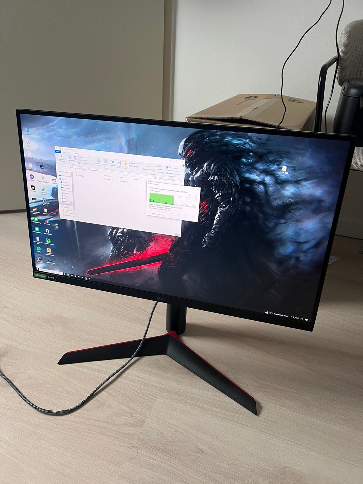 LG 27GL850 27” QHD Gaming Monitor – 144Hz – IPS, Computers en Software, Monitoren, HDMI, IPS, 101 t/m 150 Hz, Zo goed als nieuw