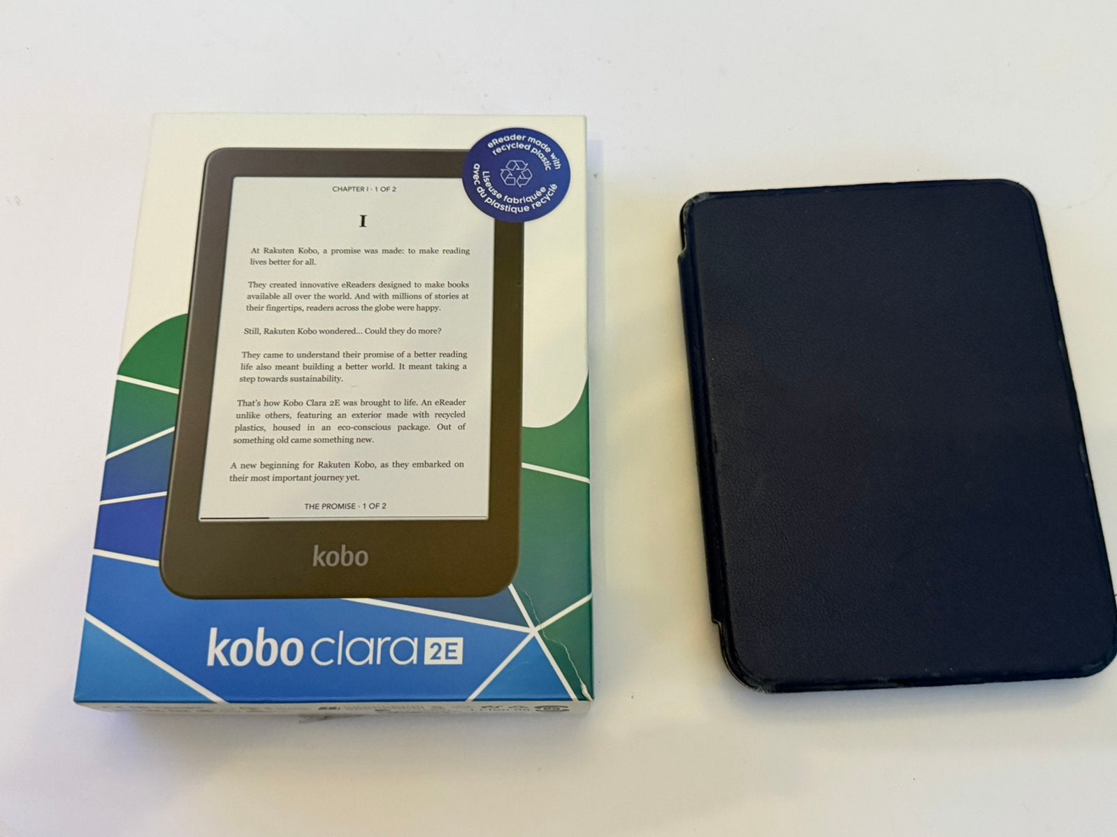 Kobo Clara 2E E-reader – Met doos, kabel & sleepcover, Computers en Software, Verzenden, Kobo, Zo goed als nieuw, Touchscreen