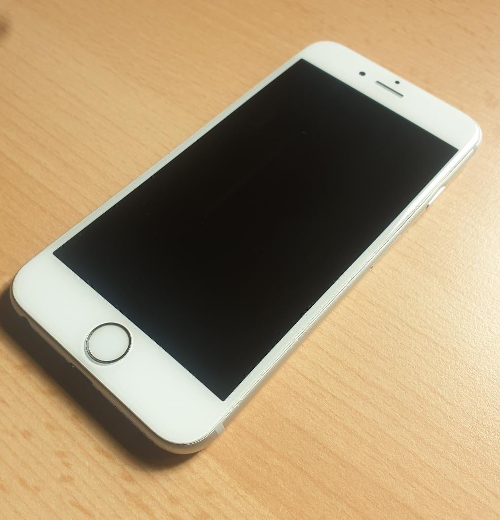 zgan Apple iphone 6S plus 64GB krasvrij + oplader zie foto's, Telecommunicatie, Mobiele telefoons | Apple iPhone, Verzenden, Zwart