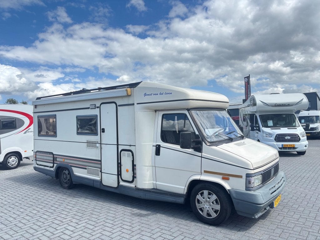 Fiat Bürstner T620 1991/6.60M/Dwarsbed/95PK/INRUILK, Caravans en Kamperen, Campers, Fiat, 6 tot 7 meter, Bedrijf, Bürstner