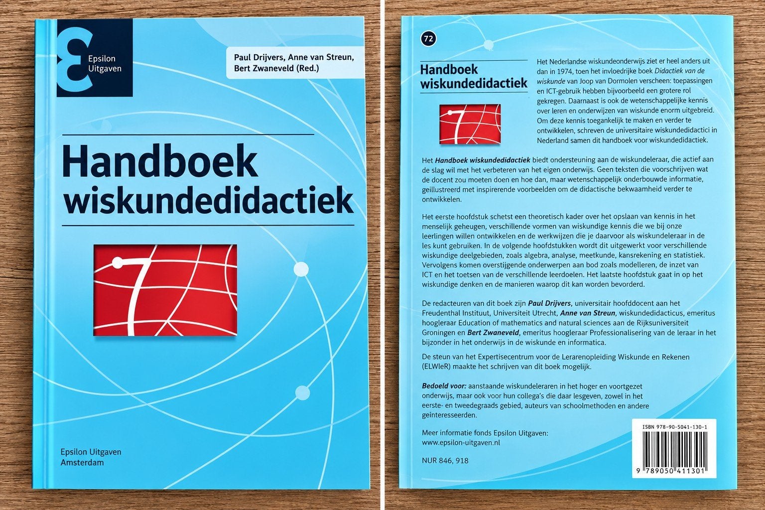 Handboek Wiskundedidactiek - Epsilon Uitgaven, Nieuw, Paul Drijvers, Anne van Streun, Bert Zwaneveld (Red.), Beta, HBO