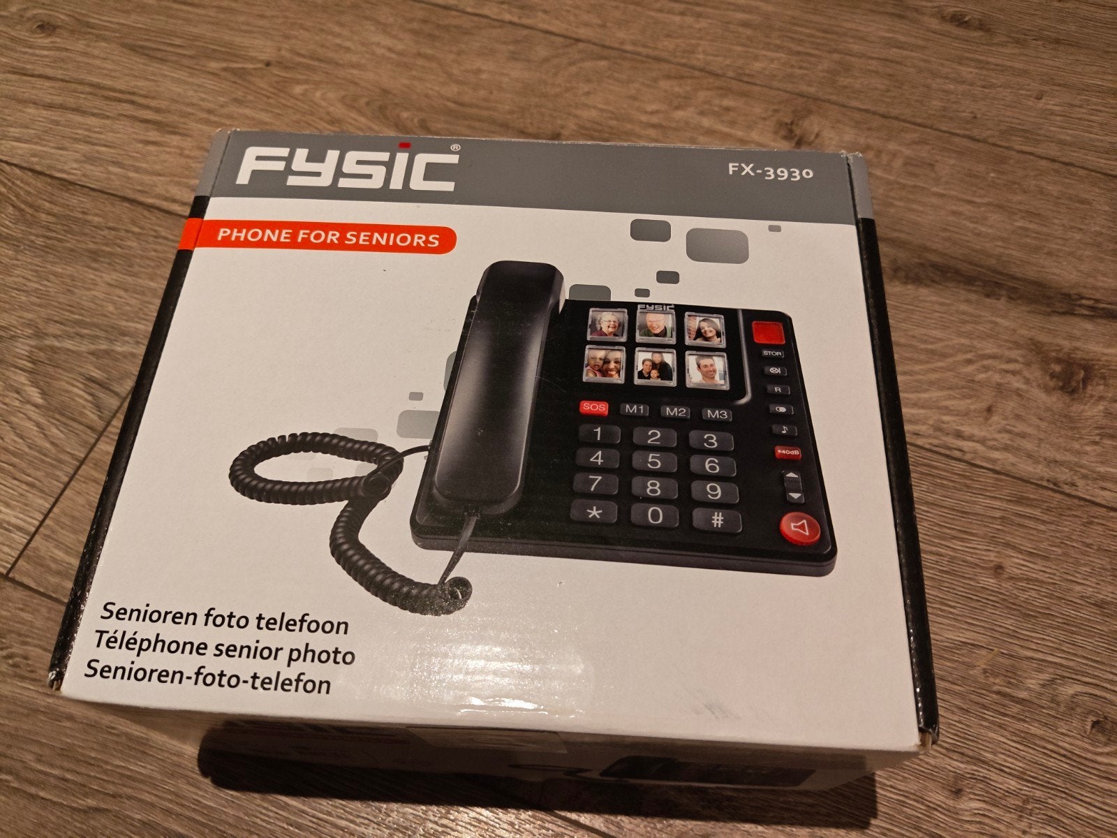 Fysic FX-3930 Senioren Foto Telefoon - Nieuw in doos, Verzenden, Nieuw