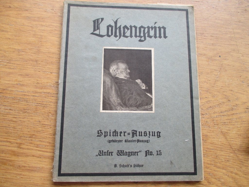Wagner - lohengrin - voor piano, Gebruikt, Klassiek, Ophalen of Verzenden, Artiest of Componist