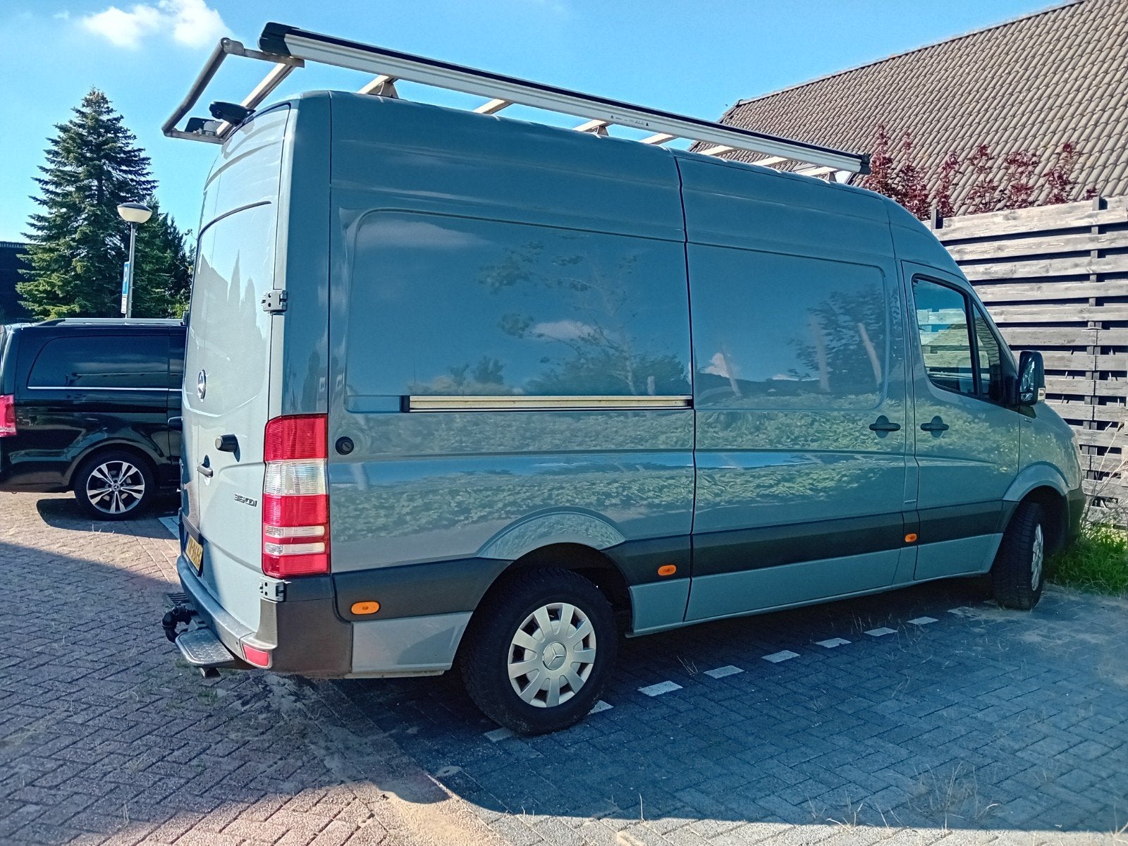 Aluminium imperiaal Mercedes Sprinter / VW Crafter L2H2, Ophalen