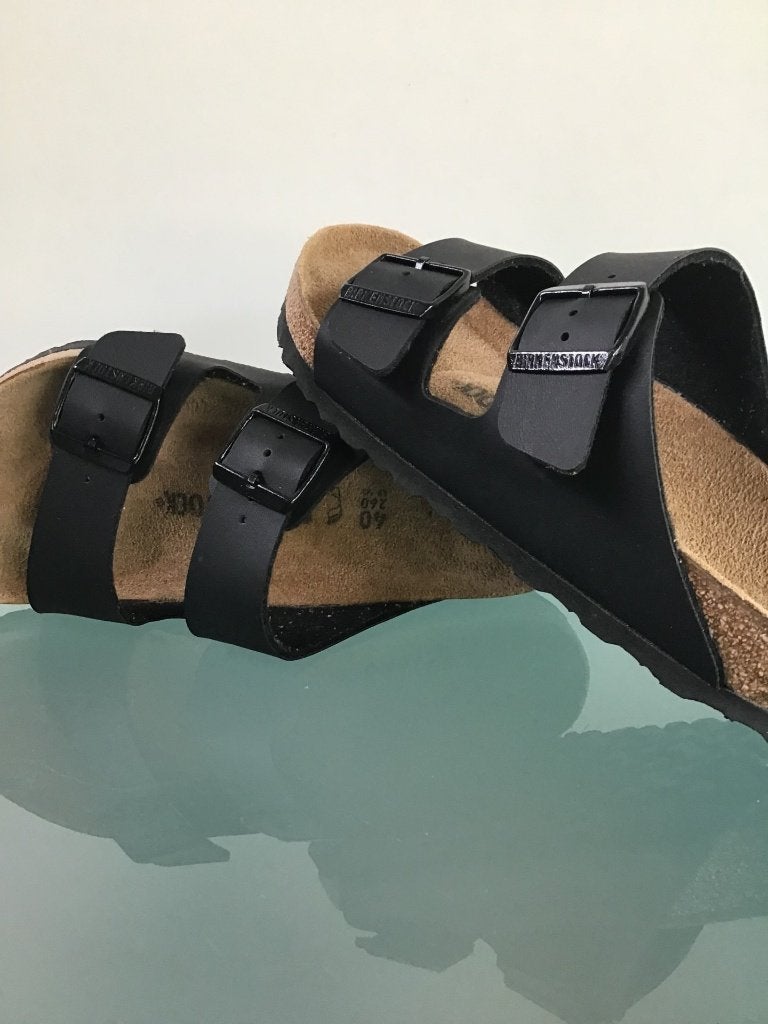 Birkenstock 40 Arizona zwart Nieuw! | Gratis verzenden, Slippers, Verzenden, Zwart, Nieuw