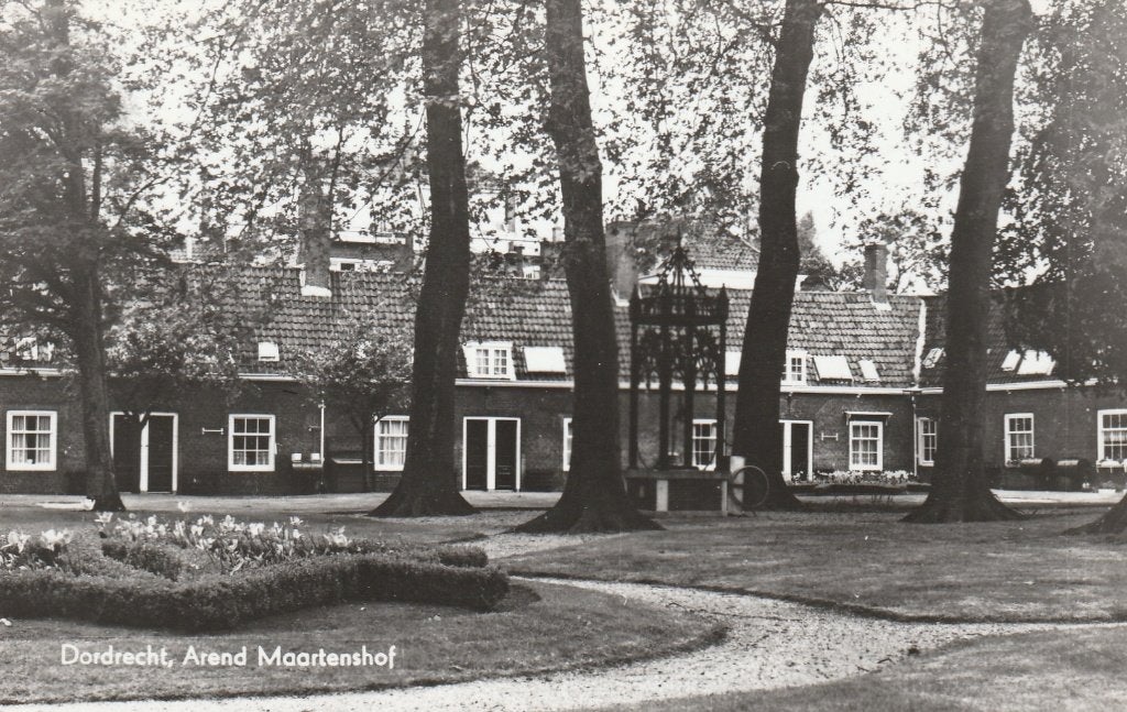 dordrecht- arend maartenshof, Ophalen of Verzenden, Voor 1920, Zuid-Holland