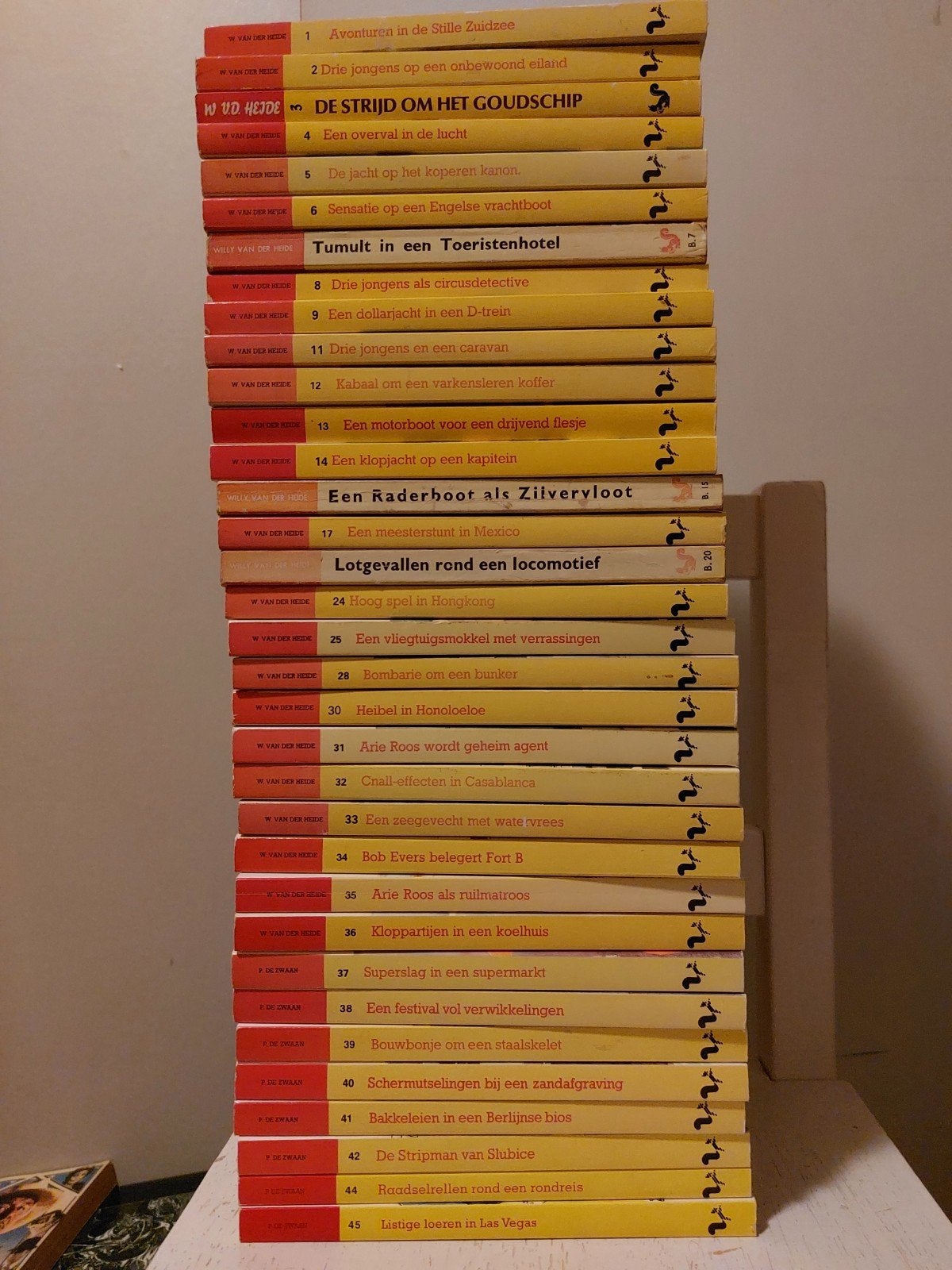 Bob Evers Boekenreeks - nog 29 delen beschikbaar, Ophalen of Verzenden, Gelezen, W.v.d. Heide en P. de Zwaan