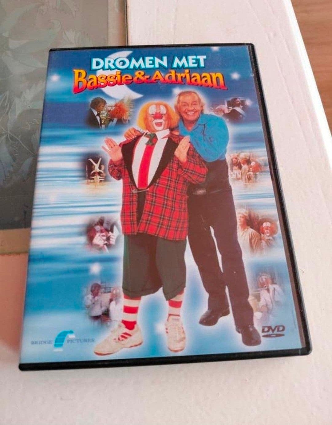 Dromen met Bassie en Adriaan dvd., Alle leeftijden, Tv-serie, Ophalen of Verzenden, Zo goed als nieuw