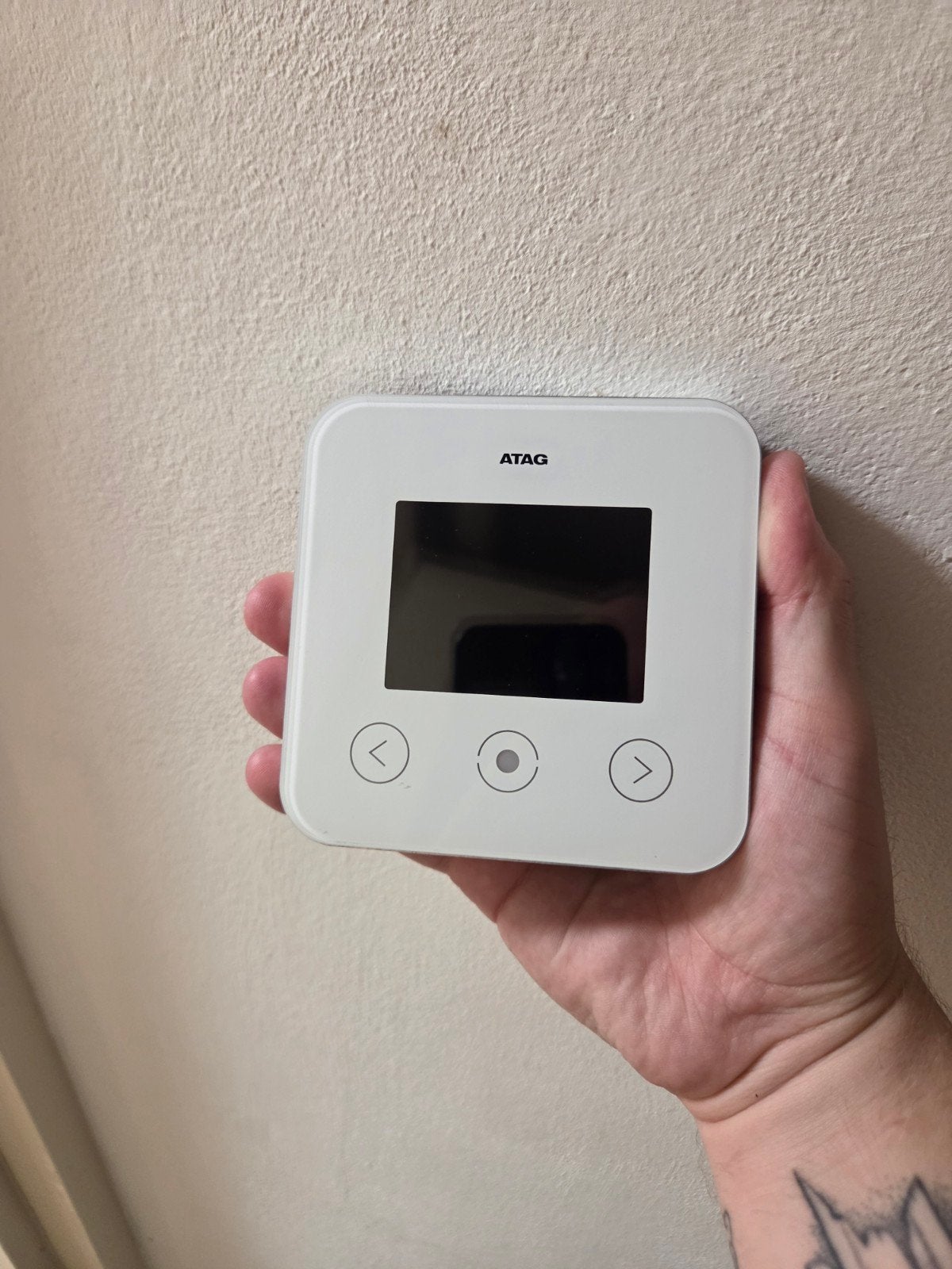 ATAG One 2.0 slimme thermostaat, Ophalen of Verzenden, Slimme thermostaat, Zo goed als nieuw