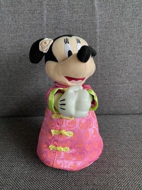 Disney Mini Mouse poppetje, z.g.a.n., Ophalen of Verzenden, Overige figuren, Zo goed als nieuw, Beeldje of Figuurtje
