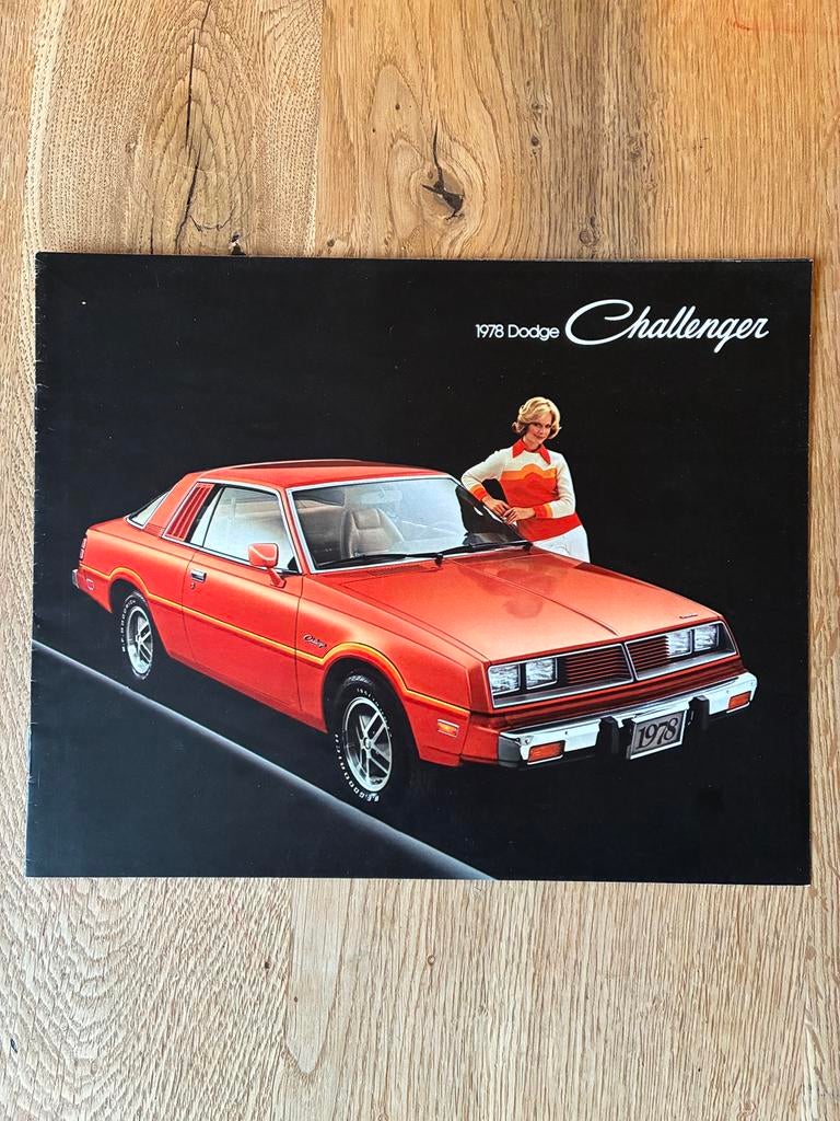 1978 Dodge Challenger brochure, Ophalen of Verzenden, Zo goed als nieuw, Overige merken