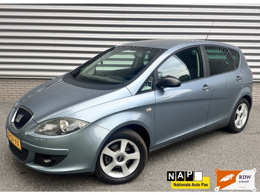 SEAT Altea 1.6 Reference NAP Trekhaak (bj 2006), Auto's, Gebruikt, 1295 kg, 4 cilinders, Blauw