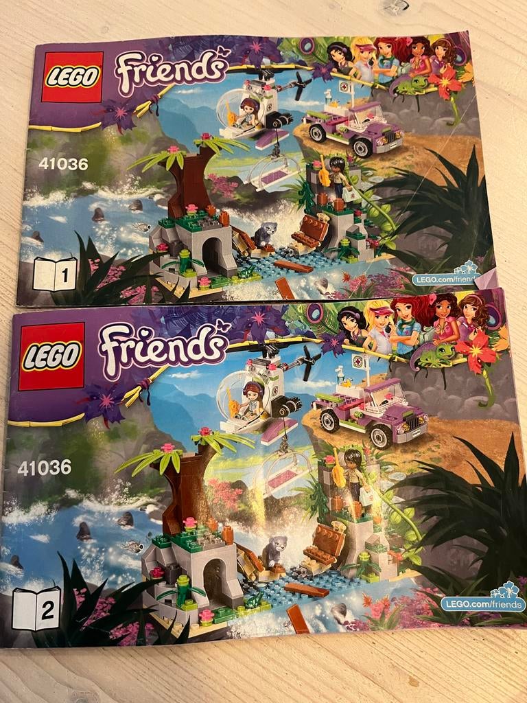 LEGO Friends 41036 Jungle Brug Reddingsactie (onderdelen), Lego, Friends, Ophalen of Verzenden, Zo goed als nieuw