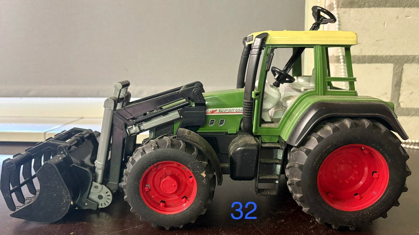 Bruder tractor, Ophalen, Gebruikt