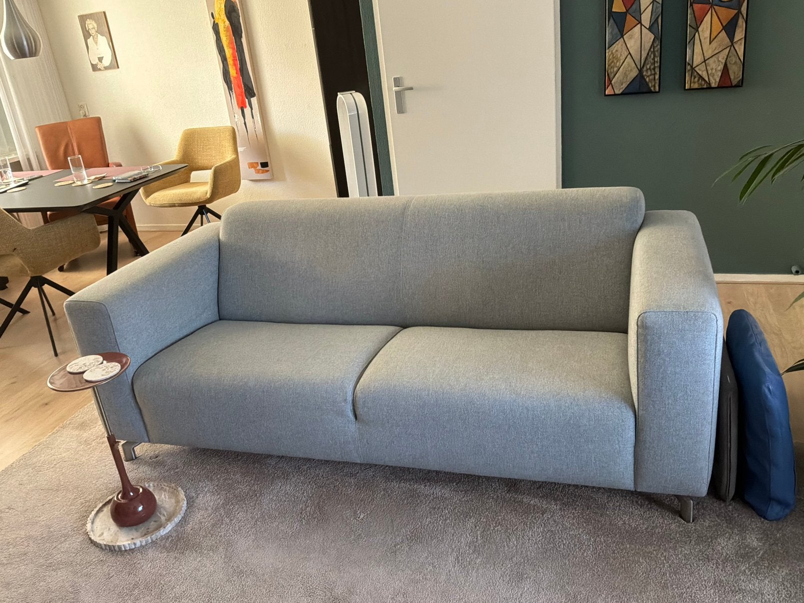 2,5 zits bank, Ophalen, Gebruikt, Driepersoons, 75 tot 100 cm
