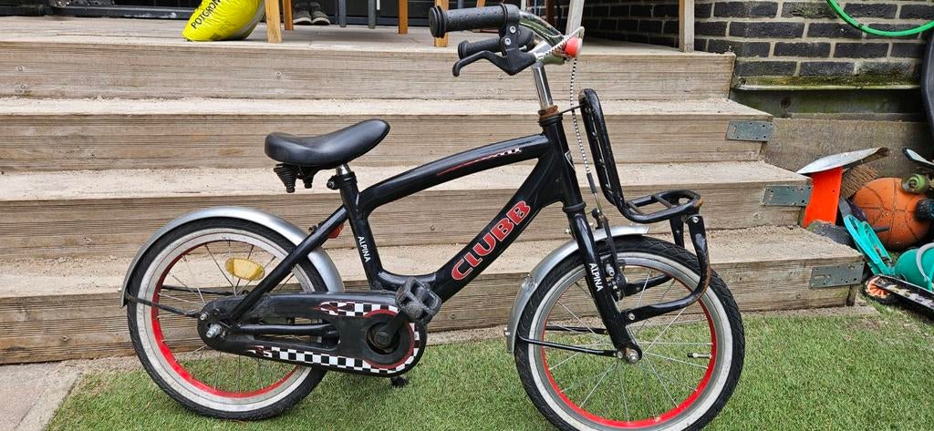 16 inch jongensfiets kinderfiets, Ophalen, Terugtraprem, Alpina Clubb, 16 tot 20 inch